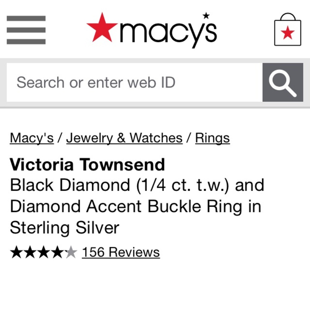 Victoria Townsend ring - Picture 3 of 4